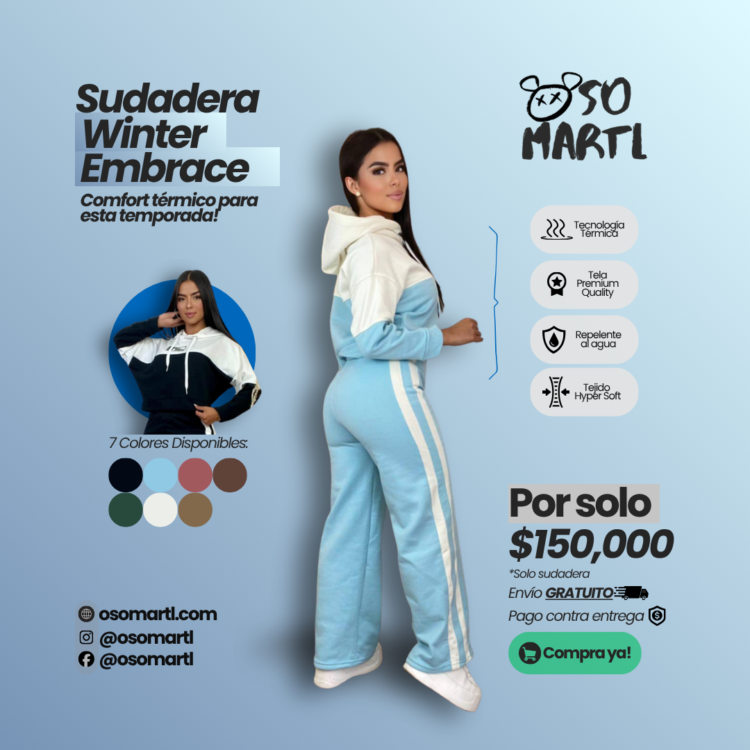 WINTER EMBRACE - Sudadera de Invierno